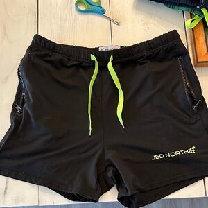 Jed North Athletic Shorts with Neon Highlights